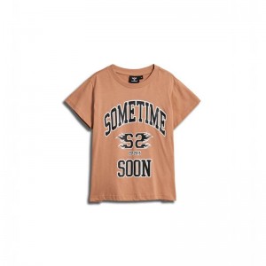 Hummel Stshazel T-shirts Kinderen Koraal | 748877-927