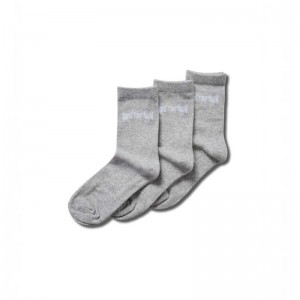 Hummel Stsvarsity 3-pack Sokken Kinderen Grijs | 397701-396