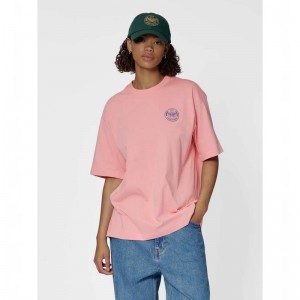 Hummel Swarm Loose T-shirts Heren Roze | 112499-780