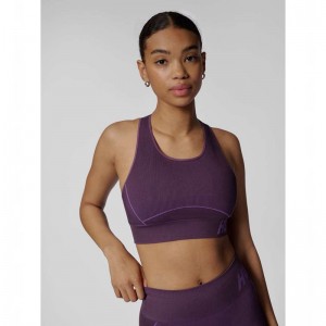 Hummel Te Christel Seamless Top Jassen Dames Paars | 431595-816