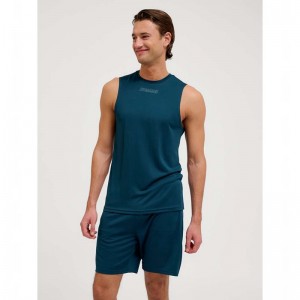 Hummel Te Flex Tanktop Heren Donkerblauw | 199744-446