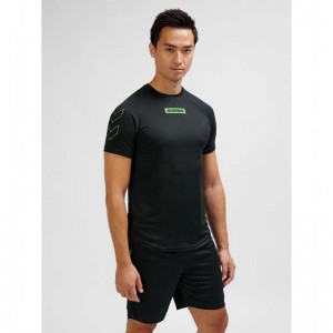 Hummel Te Topaz T-shirts Heren Zwart | 053409-643