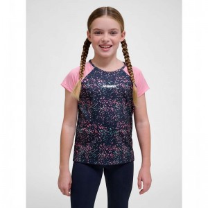 Hummel Tessa S/S T-shirts Kinderen Roze | 094658-929