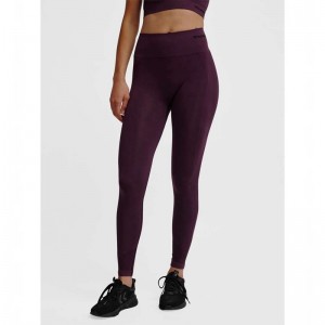 Hummel Tif Seamless High Waist Sokken Dames Paars | 709774-353