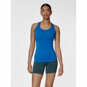 Hummel Tif Seamless Tanktop Dames Blauw | 246919-482