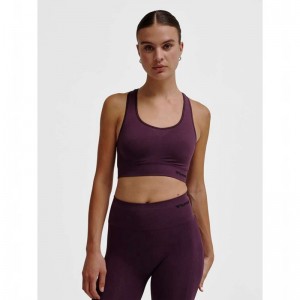 Hummel Tif Seamless Top Sport BH Dames Paars | 924665-671