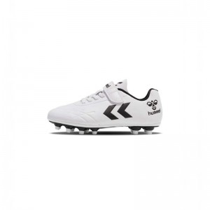 Hummel Top Star F.G. Jr Voetbalschoenen Kinderen Wit | 621766-970