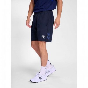 Hummel Travel Korte Broek Heren Donkerblauw | 299824-757