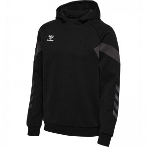 Hummel Travel Sweat Hoodie Heren Zwart | 701603-681