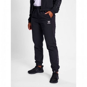 Hummel Travel Woven Broek Dames Zwart | 378316-134