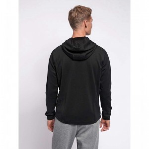 Hummel Tropper Zip Hoodie Heren Zwart | 515382-621