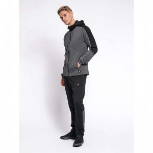 Hummel Tropper Zip Hoodie Heren Zwart | 833098-910