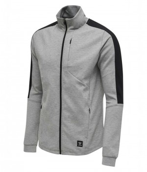 Hummel Tropper Zip Jassen Heren Grijs | 828573-608