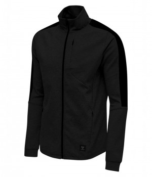 Hummel Tropper Zip Jassen Heren Zwart | 896852-122