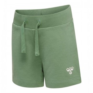 Hummel True Korte Broek Kinderen Groen | 736604-325