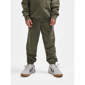 Hummel Tukas Broek Kinderen Olijfgroen | 307328-424