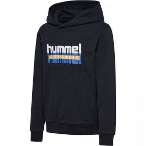 Hummel Tukas Hoodie Kinderen Zwart | 418671-976