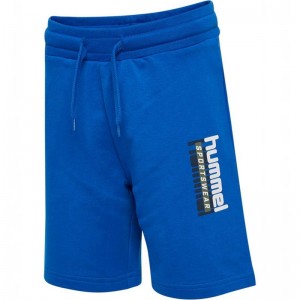 Hummel Tukas Korte Broek Kinderen Blauw | 633604-455