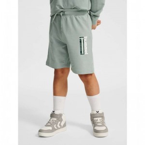 Hummel Tukas Korte Broek Kinderen Groen | 893316-791