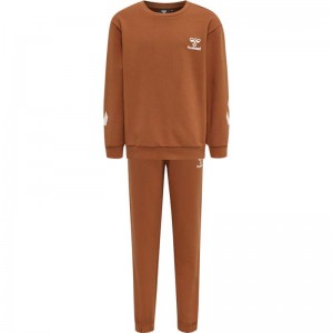 Hummel Venti Tracksuit Sokken Kinderen Bruin | 612936-744