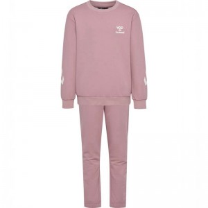Hummel Venti Tracksuit Sportkleding Kinderen Roze | 865447-708
