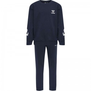 Hummel Venti Tracksuit Sportkleding Kinderen Zwart | 190385-880