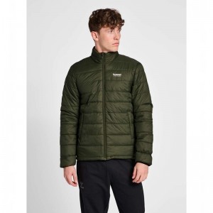 Hummel Wind Puff Jassen Heren Olijfgroen | 974072-399