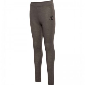 Hummel Wingo Hardloopbroek Kinderen Bruin | 896852-175