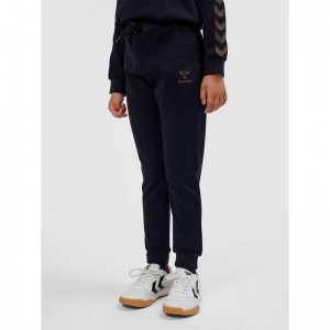 Hummel Wong Handbalschoenen Kinderen Zwart | 263563-726