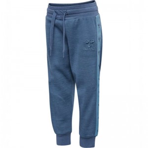 Hummel Wulba Broek Kinderen Blauw | 854278-280