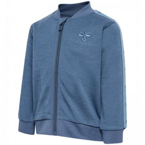 Hummel Wulbato Zip Jassen Kinderen Blauw | 592256-901