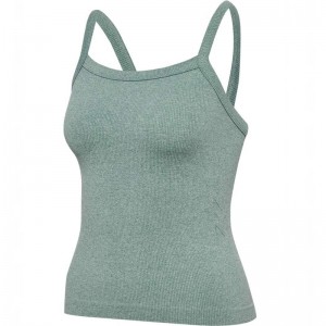 Hummel Yoga Seamless Rib Tanktop Dames Grijs | 199277-859