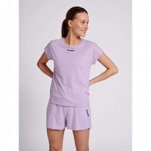 Hummel Zandra Sweatshirts Dames Lavendel | 702337-458