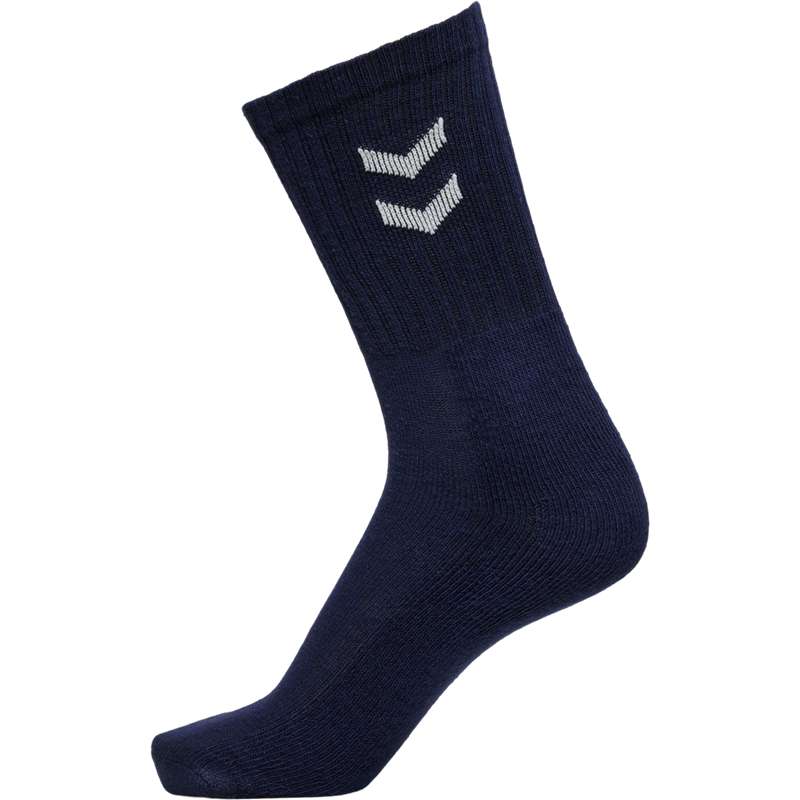 Hummel 3-pack Basic Sokken Heren Donkerblauw | 351288-382