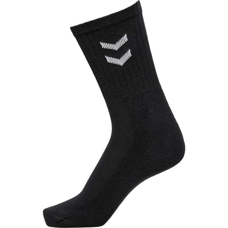 Hummel 3-pack Basic Sokken Heren Zwart | 255876-440
