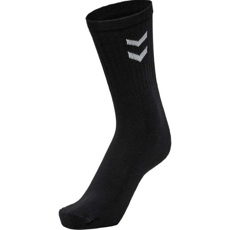 Hummel 3-pack Basic Sokken Heren Zwart | 255876-440