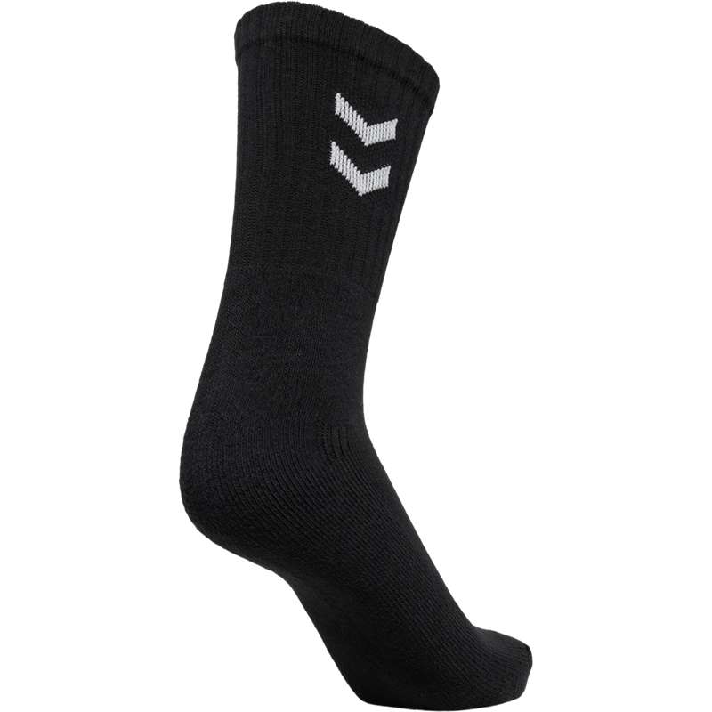 Hummel 3-pack Basic Sokken Heren Zwart | 255876-440
