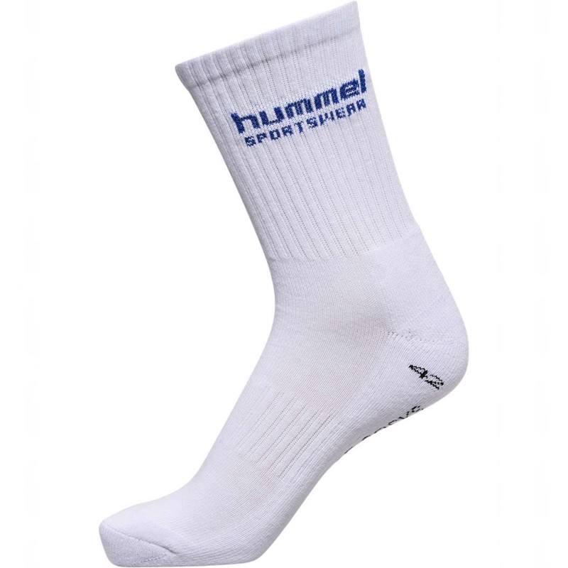 Hummel 3-pack Sportswear Sokken Dames Wit | 009427-224