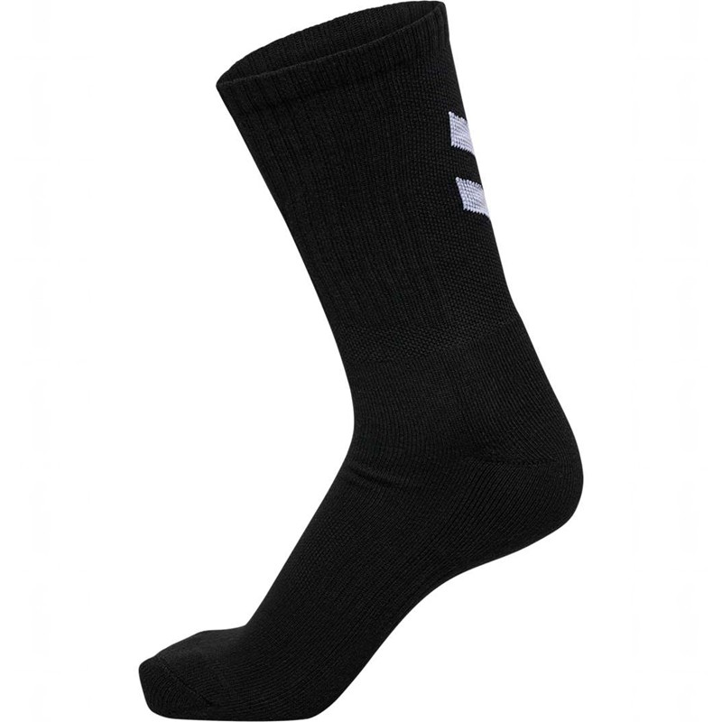 Hummel 3-packs Chevrons Sokken Heren Zwart | 155325-608