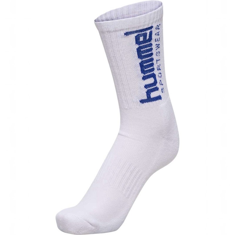 Hummel 3-packs Sportswear Big Sokken Heren Wit | 845190-619