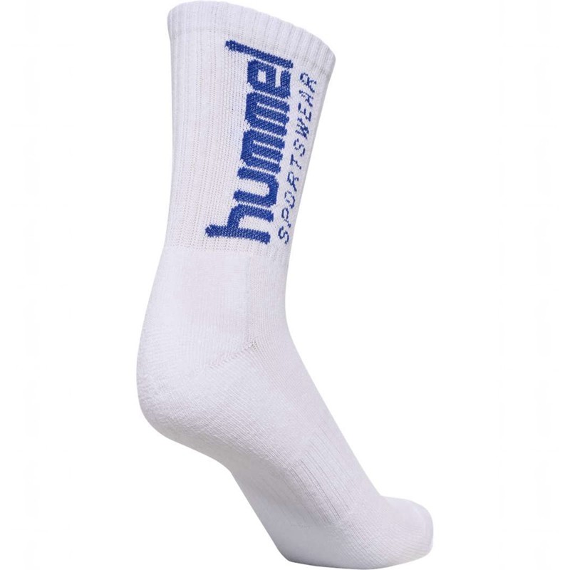 Hummel 3-packs Sportswear Big Sokken Heren Wit | 845190-619
