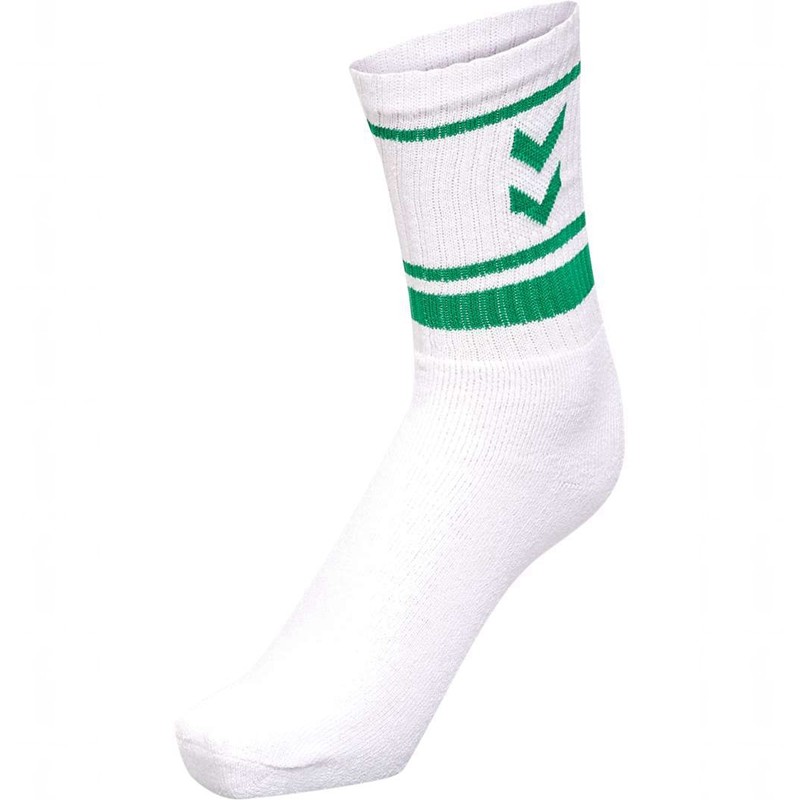 Hummel 4 Pack Triple Stripe Crew Hardloopbroek Dames Wit | 561926-048