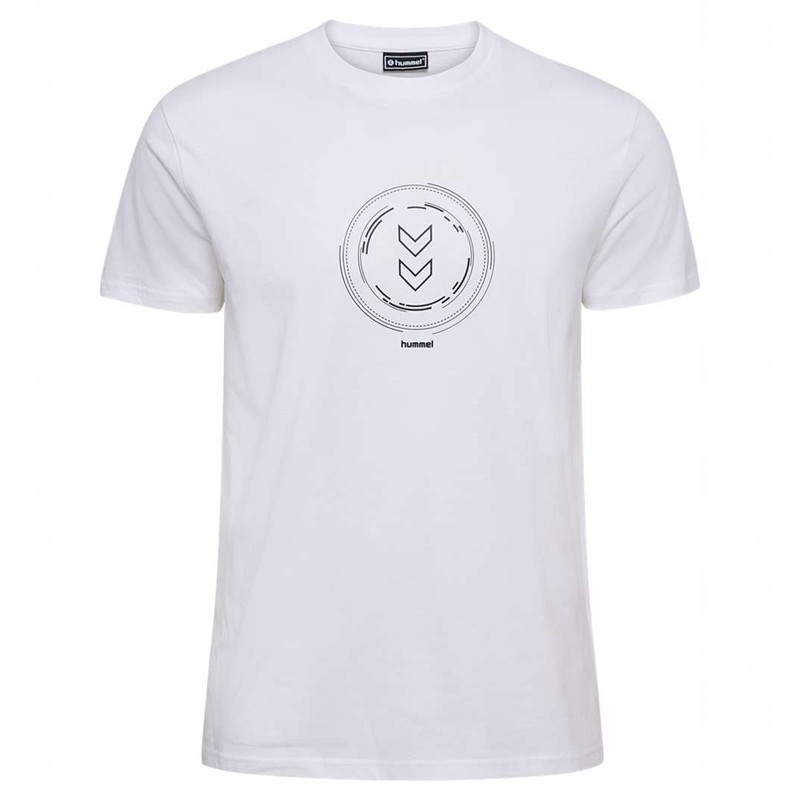 Hummel Active Circle Co S/S T-shirts Heren Wit | 384768-891