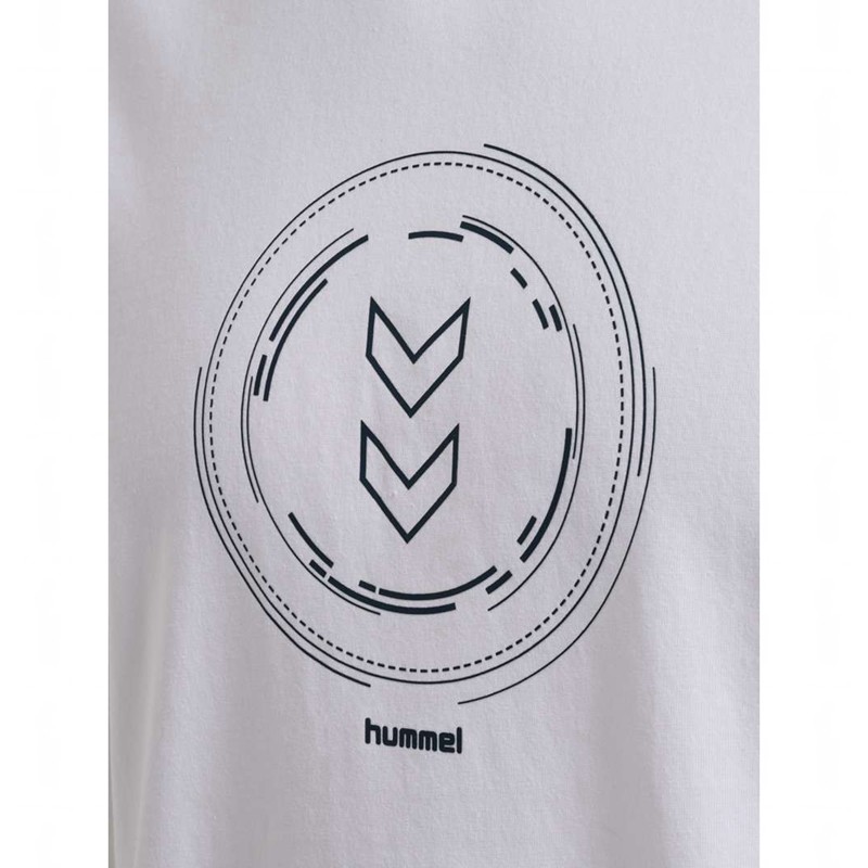Hummel Active Circle Co S/S T-shirts Heren Wit | 384768-891