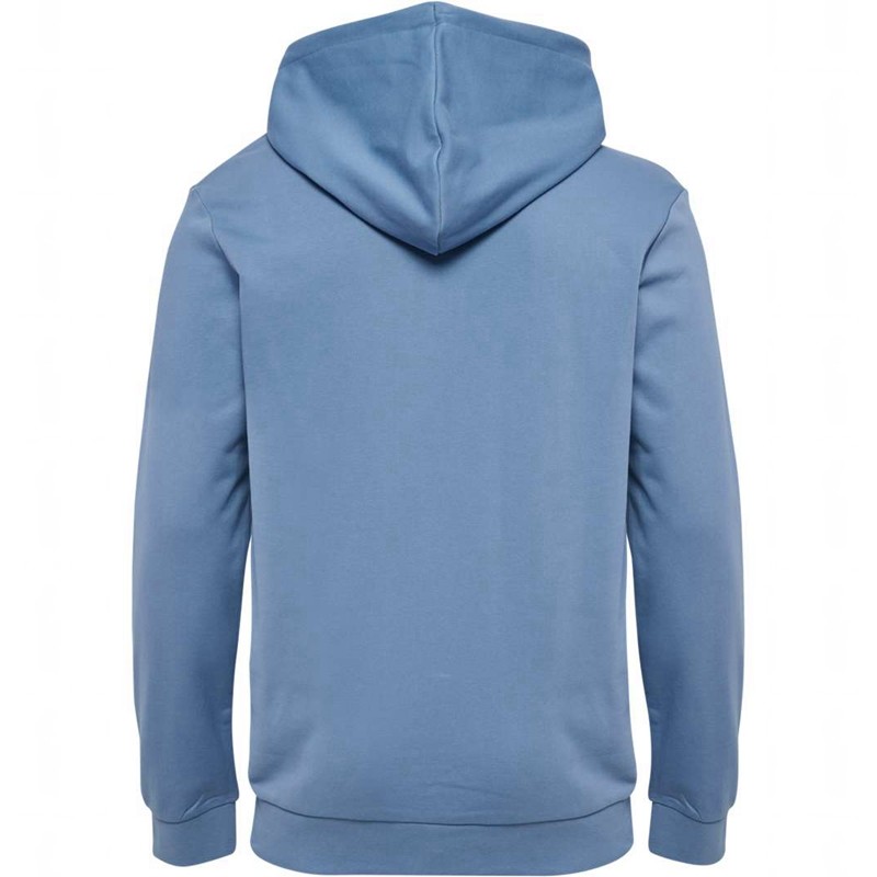 Hummel Active Co Hoodie Heren Blauw | 693541-393