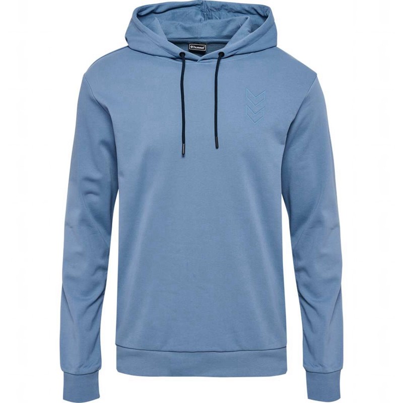 Hummel Active Co Hoodie Heren Blauw | 693541-393
