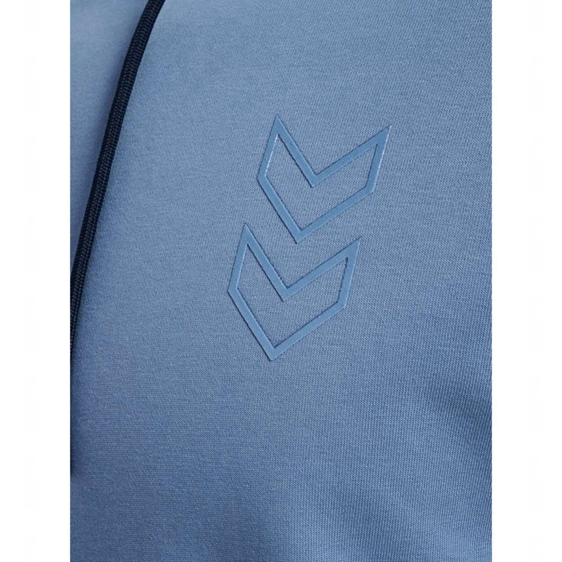 Hummel Active Co Hoodie Heren Blauw | 693541-393