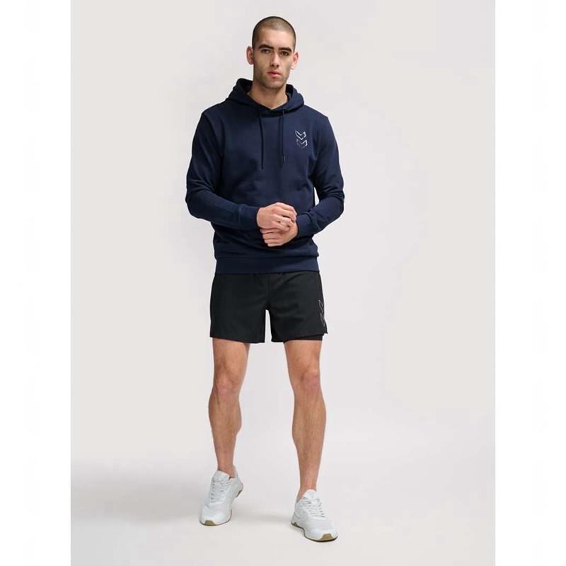 Hummel Active Co Hoodie Heren Donkerblauw | 511104-291