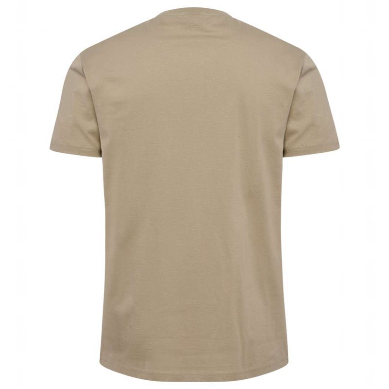 Hummel Active Co S/S T-shirts Heren Beige | 964882-431