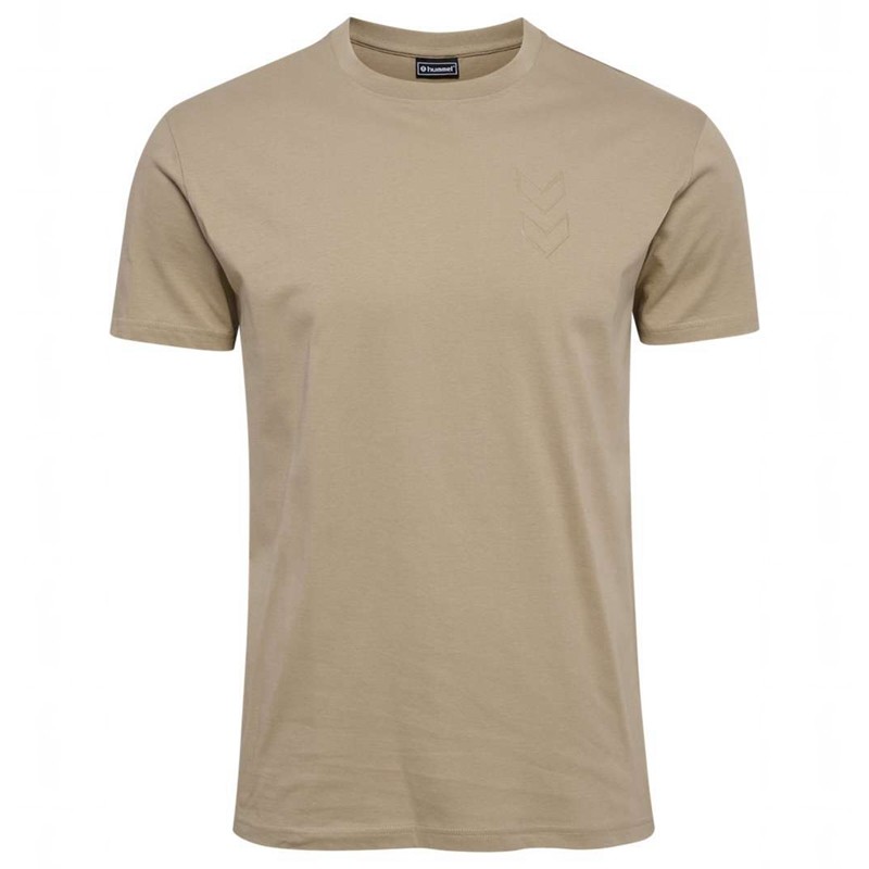 Hummel Active Co S/S T-shirts Heren Beige | 964882-431
